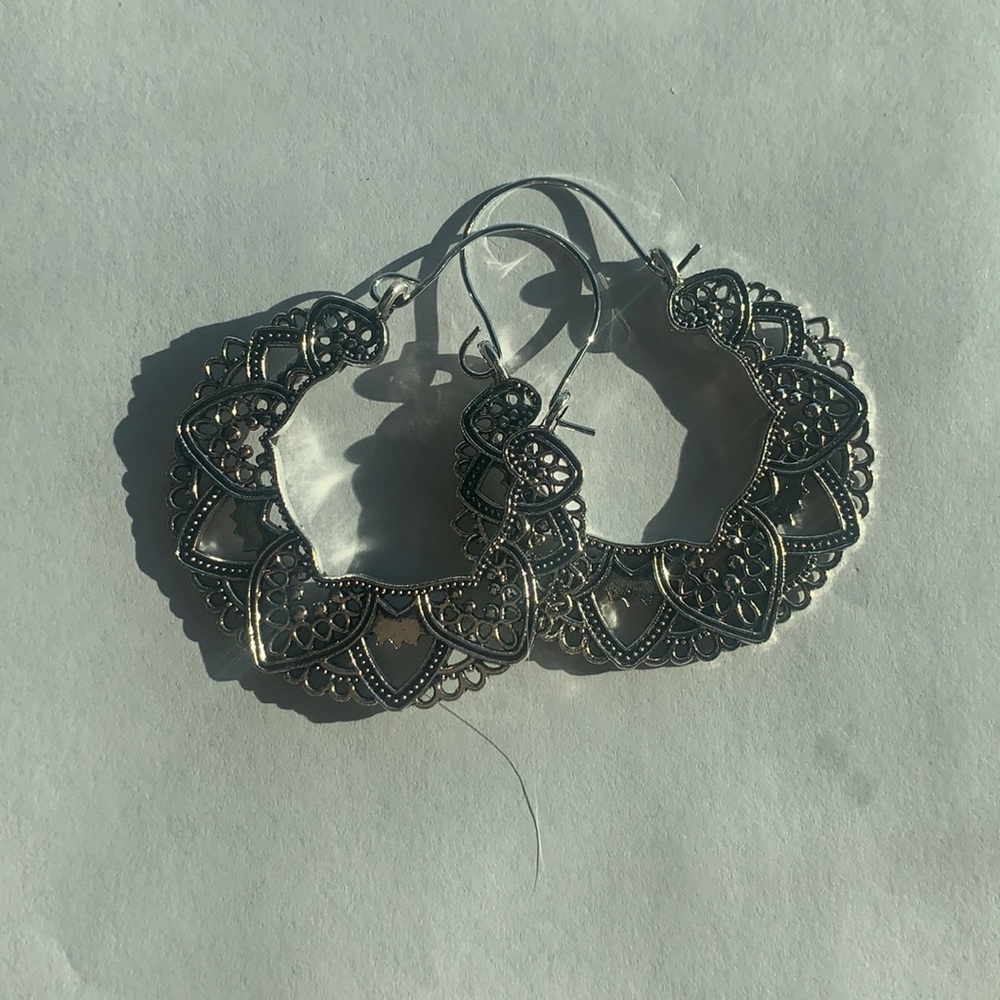 Earrings.